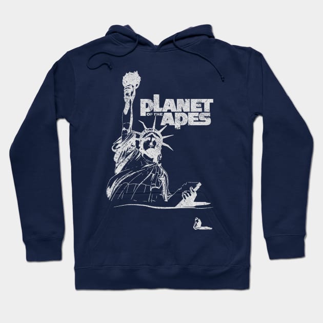 Retro Planet Of The Apes Hoodie by thesuamart